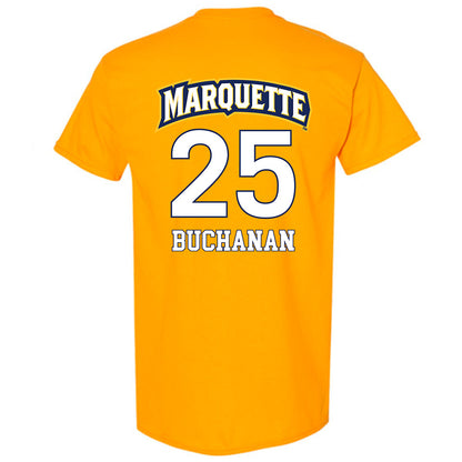 Marquette - NCAA Men's Soccer : Joey Buchanan - Replica Shersey T-Shirt-1