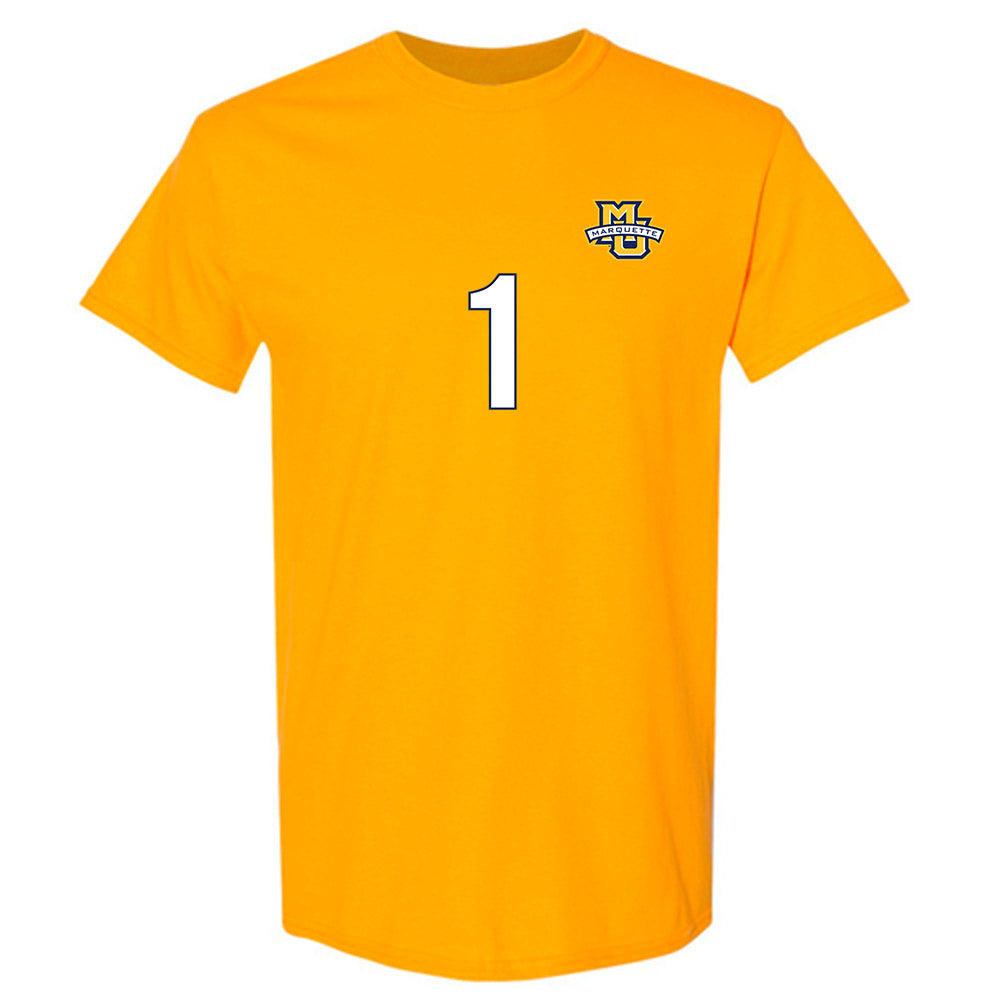 Marquette - NCAA Men's Soccer : Marten Brink - Replica Shersey T-Shirt