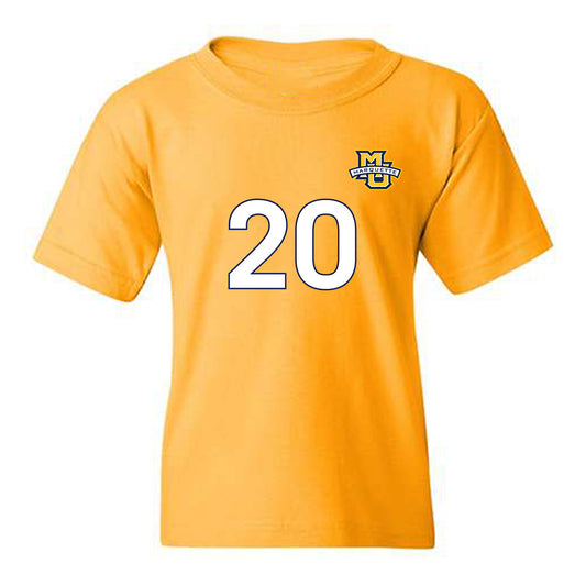 Marquette - NCAA Men's Soccer : Bryce Richards - Replica Shersey Youth T-Shirt-0