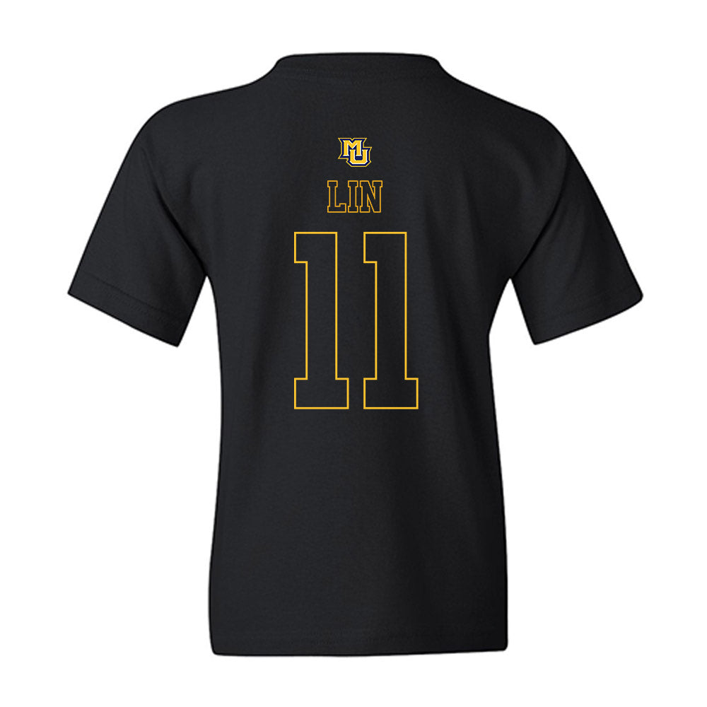 Marquette - NCAA Women's Basketball : Yuhan Lin - Replica Shersey Youth T-Shirt-1
