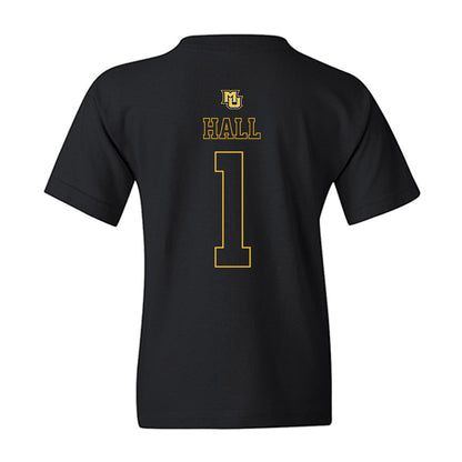 Marquette - NCAA Women's Basketball : Brooklyn Hall - Replica Shersey Youth T-Shirt-1