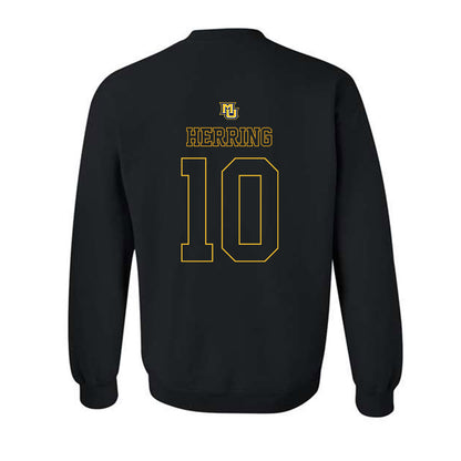 Marquette - NCAA Women's Basketball : Kameron Herring - Replica Shersey Crewneck Sweatshirt-1