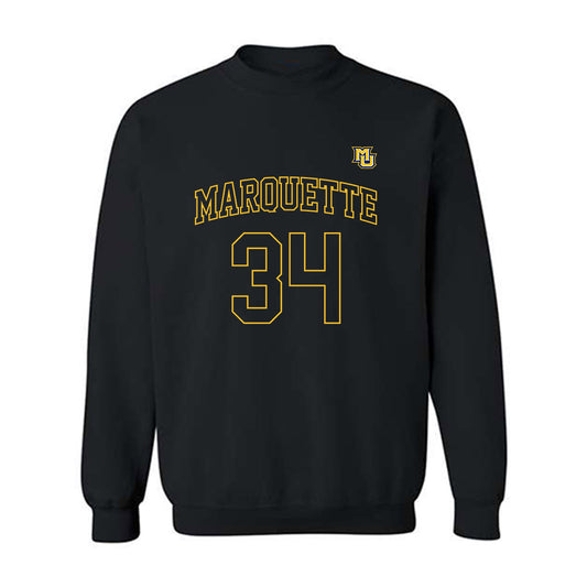 Marquette - NCAA Women's Basketball : Kayl Petersen - Replica Shersey Crewneck Sweatshirt-0