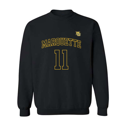 Marquette - NCAA Women's Basketball : Yuhan Lin - Replica Shersey Crewneck Sweatshirt-0