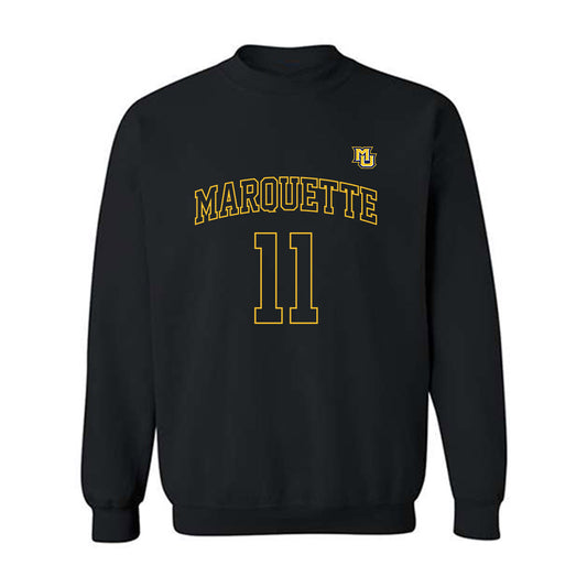 Marquette - NCAA Women's Basketball : Yuhan Lin - Replica Shersey Crewneck Sweatshirt-0