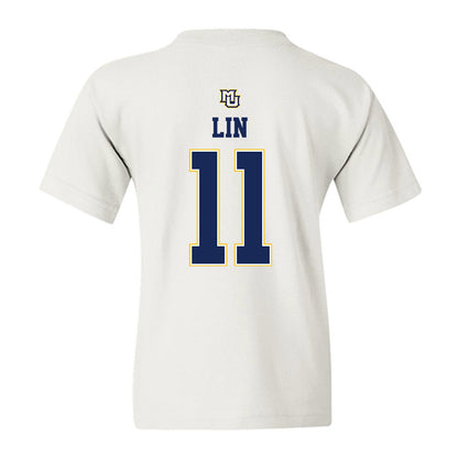 Marquette - NCAA Women's Basketball : Yuhan Lin - Replica Shersey Youth T-Shirt-1