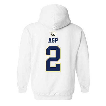 Marquette - NCAA Women's Basketball : Kinley Asp - Replica Shersey Hooded Sweatshirt-1