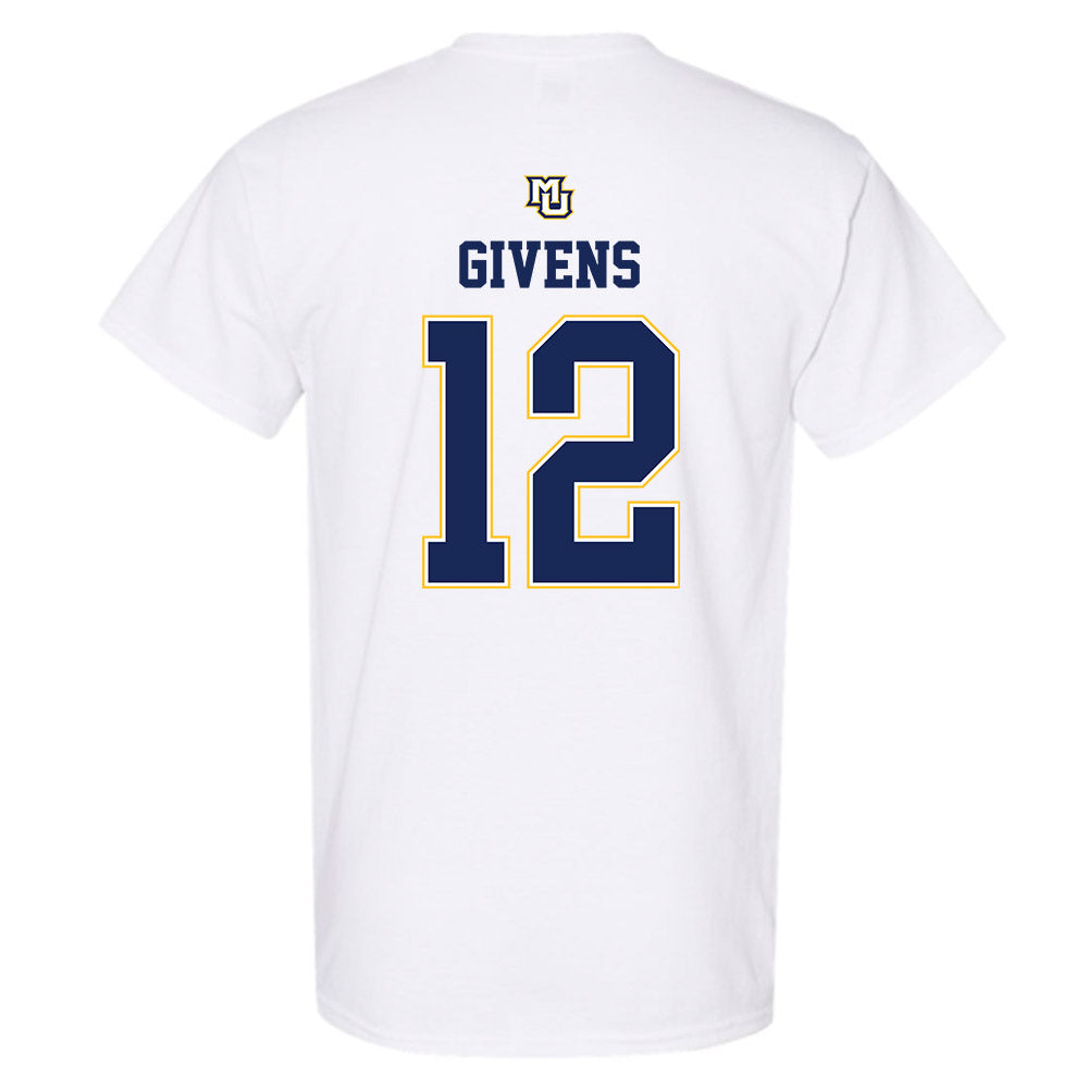 Marquette - NCAA Women's Basketball : Mackenzie Givens - Replica Shersey T-Shirt-1