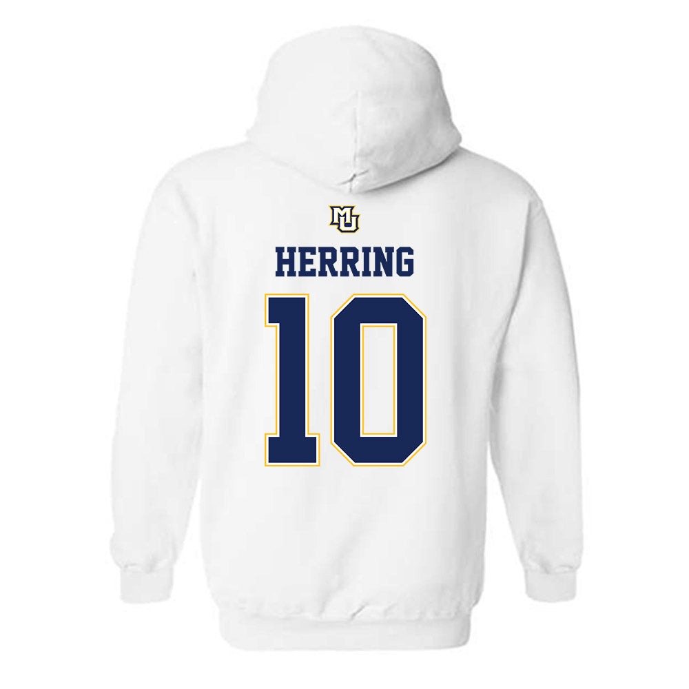 Marquette - NCAA Women's Basketball : Kameron Herring - Replica Shersey Hooded Sweatshirt-1