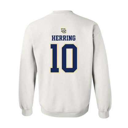 Marquette - NCAA Women's Basketball : Kameron Herring - Replica Shersey Crewneck Sweatshirt-1