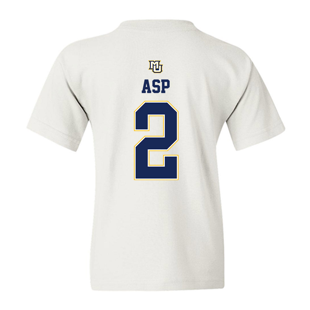 Marquette - NCAA Women's Basketball : Kinley Asp - Replica Shersey Youth T-Shirt-1