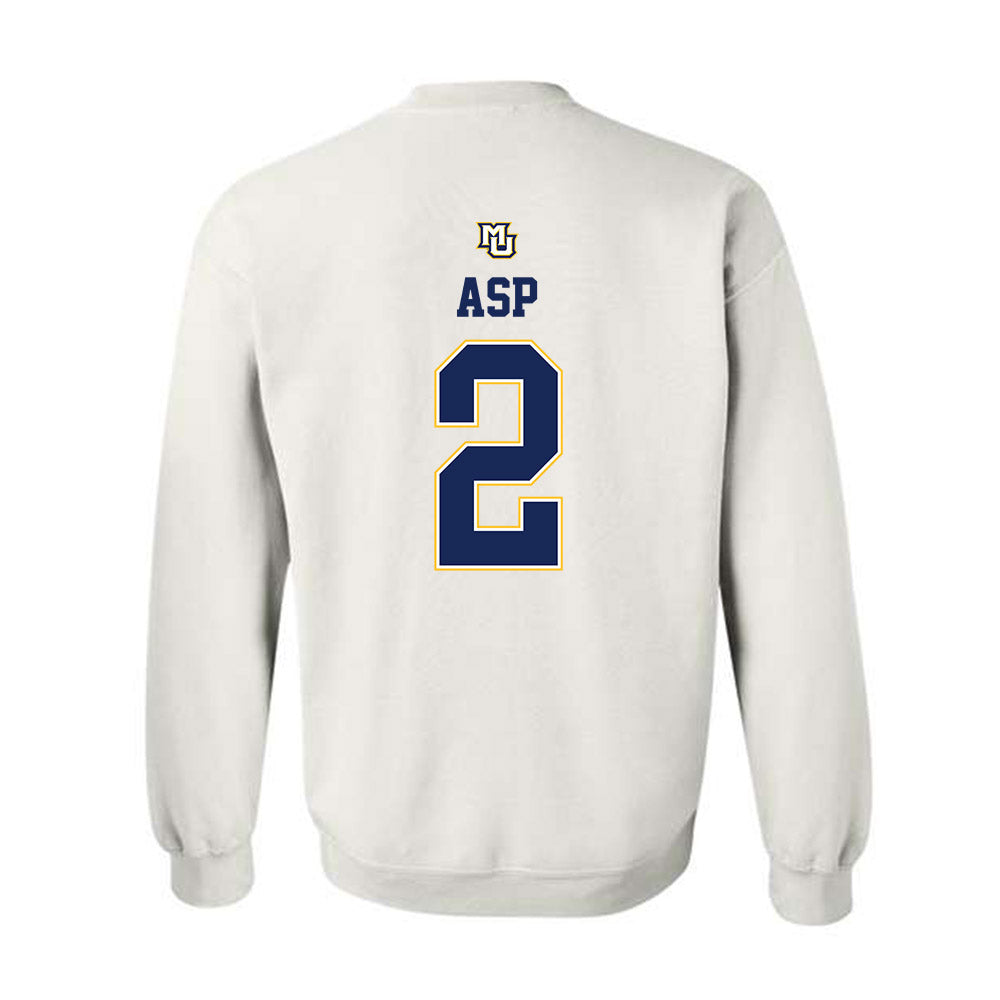 Marquette - NCAA Women's Basketball : Kinley Asp - Replica Shersey Crewneck Sweatshirt-1