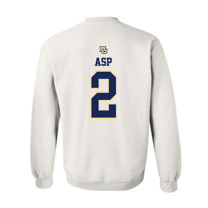 Marquette - NCAA Women's Basketball : Kinley Asp - Replica Shersey Crewneck Sweatshirt-1