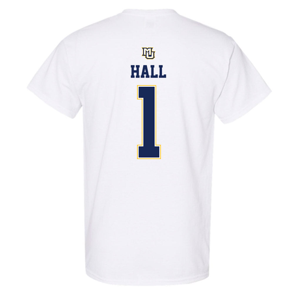 Marquette - NCAA Women's Basketball : Brooklyn Hall - Replica Shersey T-Shirt-1