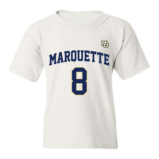Marquette - NCAA Women's Basketball : JJ Barnes - Replica Shersey Youth T-Shirt-0