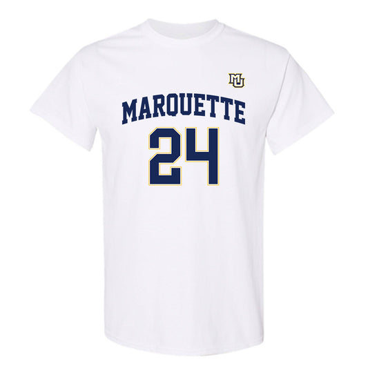 Marquette - NCAA Women's Basketball : JJ Barnes - Replica Shersey T-Shirt-0