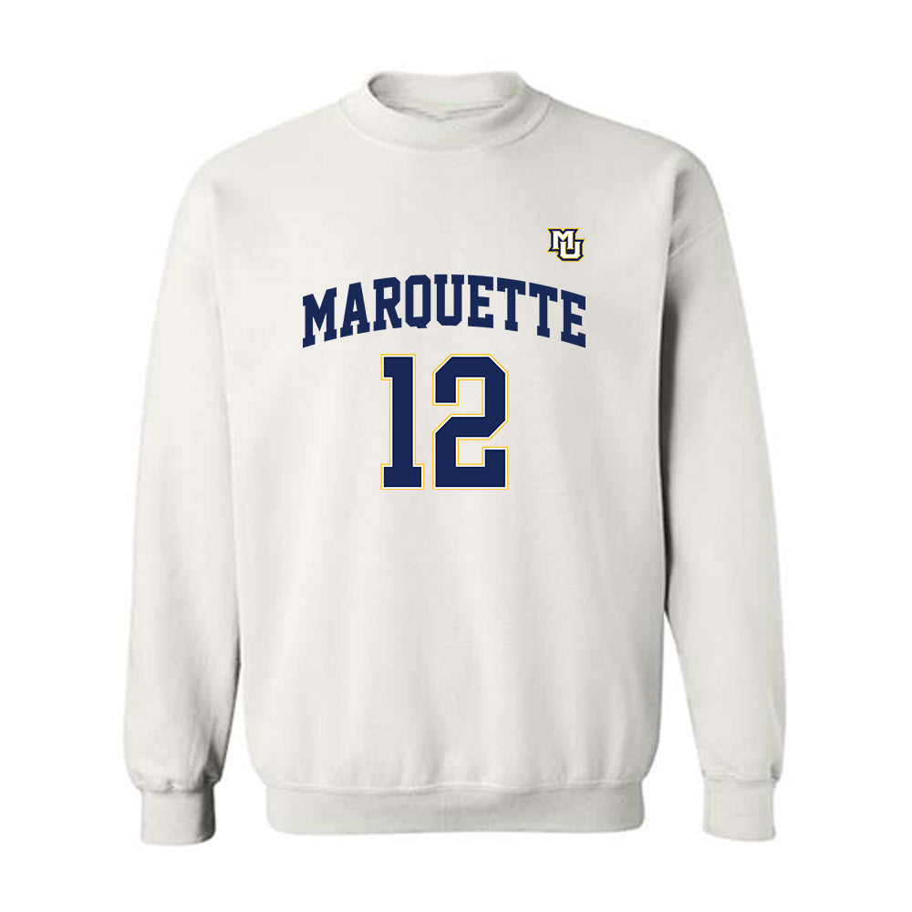 Marquette - NCAA Women's Basketball : Mackenzie Givens - Replica Shersey Crewneck Sweatshirt-0
