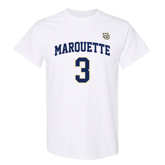 Marquette - NCAA Women's Basketball : Se'Crette Carter - Replica Shersey T-Shirt-0