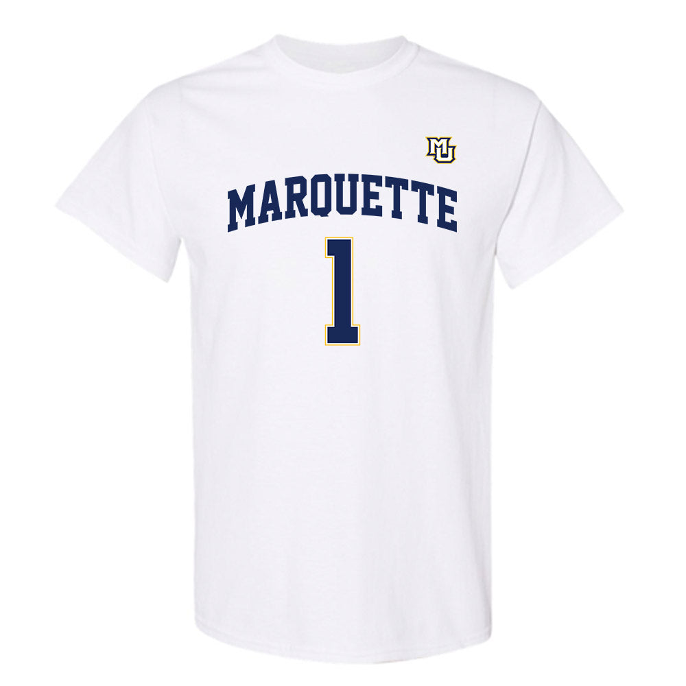 Marquette - NCAA Women's Basketball : Brooklyn Hall - Replica Shersey T-Shirt-0
