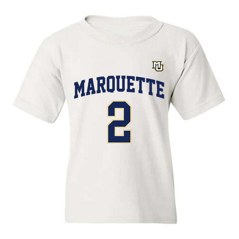Marquette - NCAA Women's Basketball : Kinley Asp - Replica Shersey Youth T-Shirt-0