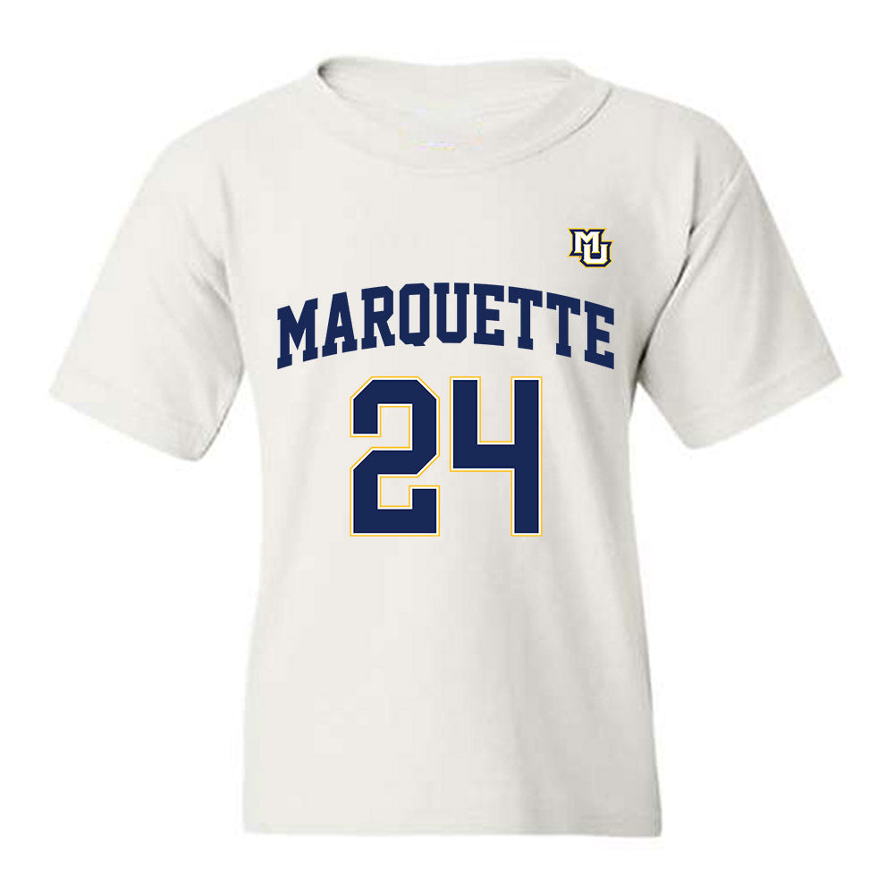 Marquette - NCAA Women's Basketball : JJ Barnes - Replica Shersey Youth T-Shirt-0
