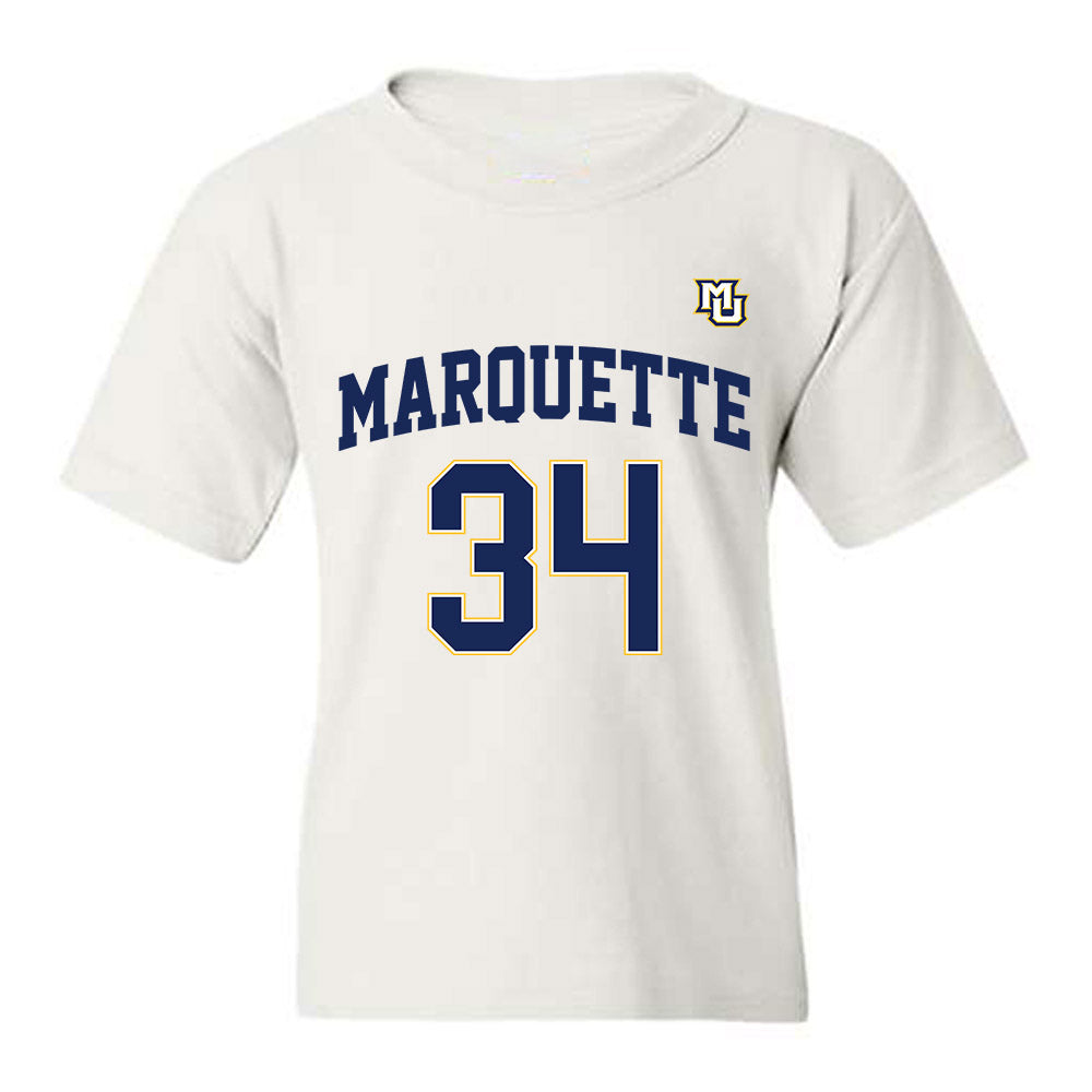 Marquette - NCAA Women's Basketball : Kayl Petersen - Replica Shersey Youth T-Shirt-0