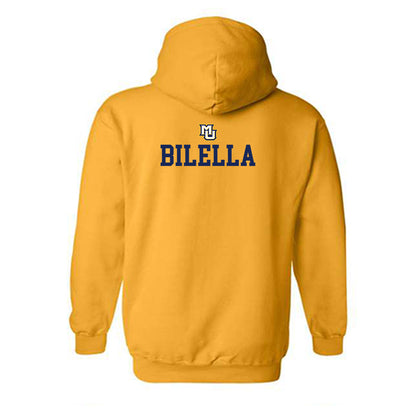 Marquette - NCAA Women's Lacrosse : Rose Bilella - Replica Shersey Hooded Sweatshirt-1