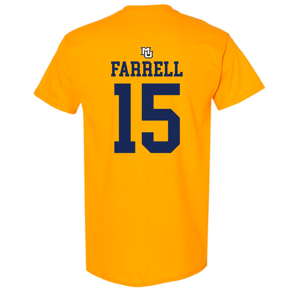 Marquette - NCAA Women's Lacrosse : Mckenna Farrell - Replica Shersey T-Shirt-1
