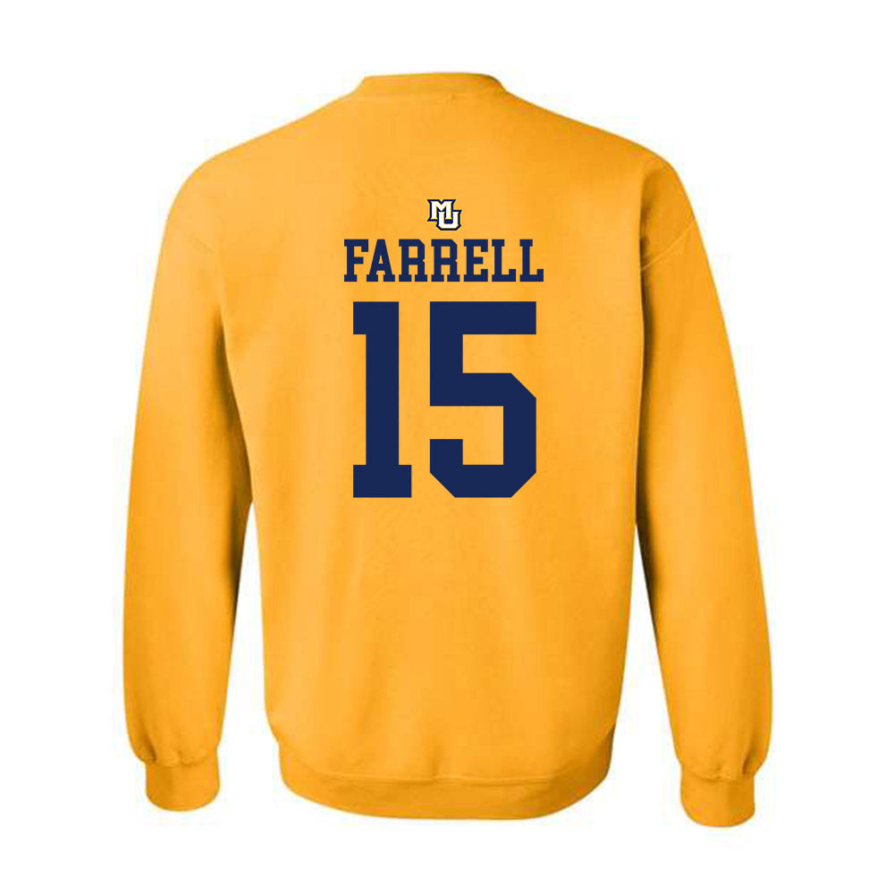 Marquette - NCAA Women's Lacrosse : Mckenna Farrell - Replica Shersey Crewneck Sweatshirt-1