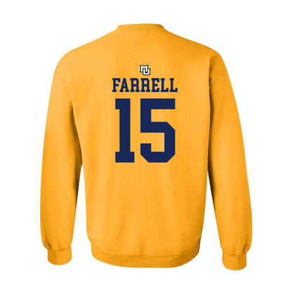 Marquette - NCAA Women's Lacrosse : Mckenna Farrell - Replica Shersey Crewneck Sweatshirt-1