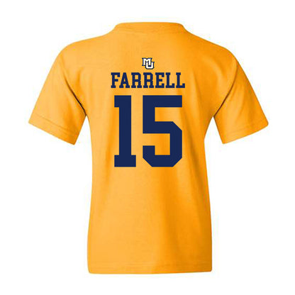 Marquette - NCAA Women's Lacrosse : Mckenna Farrell - Replica Shersey Youth T-Shirt-1
