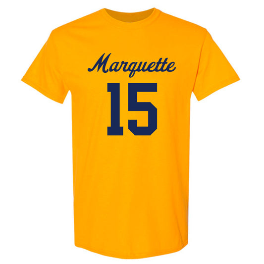 Marquette - NCAA Women's Lacrosse : Mckenna Farrell - Replica Shersey T-Shirt-0