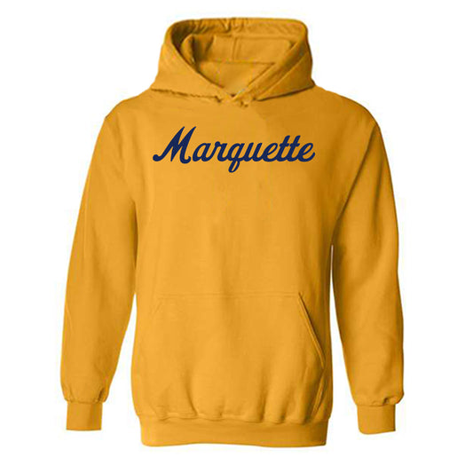 Marquette - NCAA Women's Lacrosse : Madeline Allen - Replica Shersey Hooded Sweatshirt-0