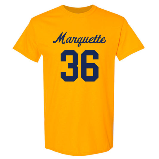 Marquette - NCAA Women's Lacrosse : Azaria Lejuene-Woloszyn - Replica Shersey T-Shirt-0