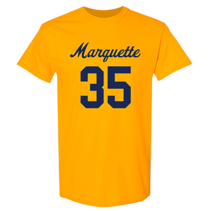Marquette - NCAA Women's Lacrosse : Eliza Agate - Replica Shersey T-Shirt-0