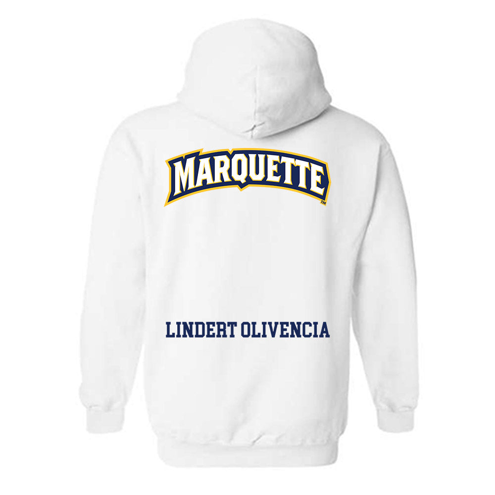Marquette - NCAA Women's Lacrosse : Giselle Lindert Olivencia - Replica Shersey Hooded Sweatshirt-1