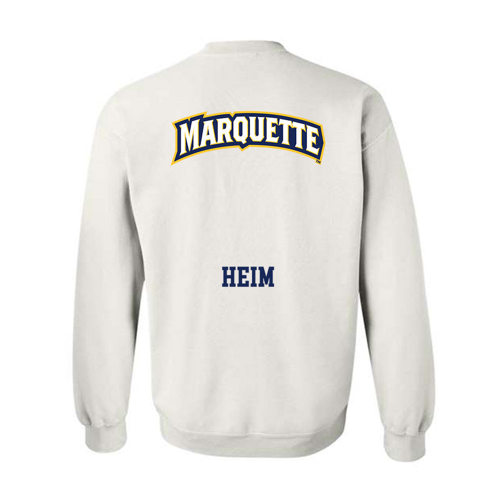 Marquette - NCAA Women's Lacrosse : Reese Heim - Replica Shersey Crewneck Sweatshirt-1