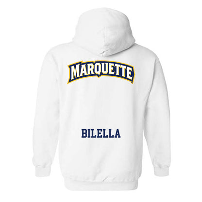 Marquette - NCAA Women's Lacrosse : Rose Bilella - Replica Shersey Hooded Sweatshirt-1