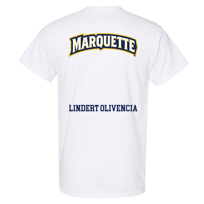 Marquette - NCAA Women's Lacrosse : Giselle Lindert Olivencia - Replica Shersey T-Shirt-1