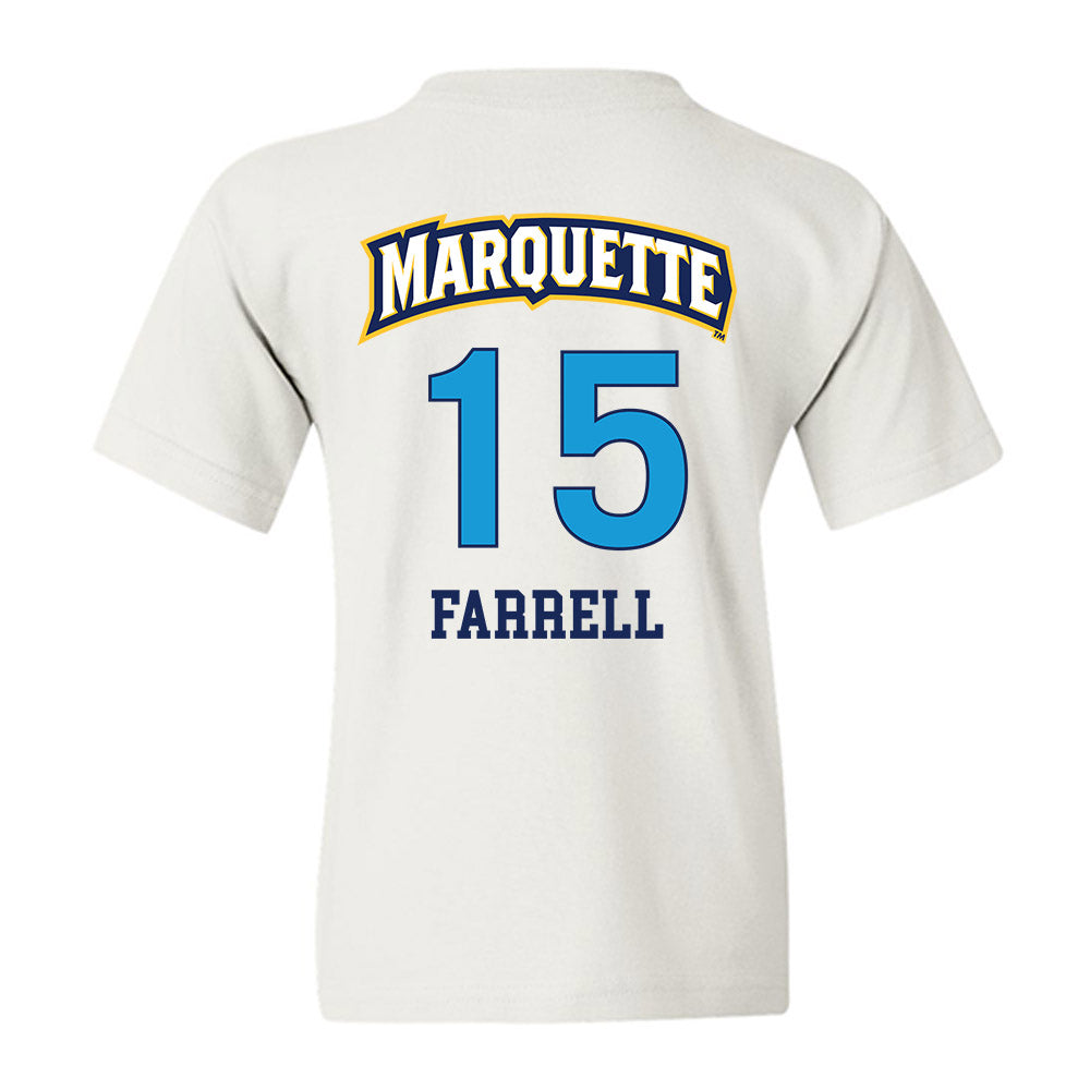 Marquette - NCAA Women's Lacrosse : Mckenna Farrell - Replica Shersey Youth T-Shirt-1
