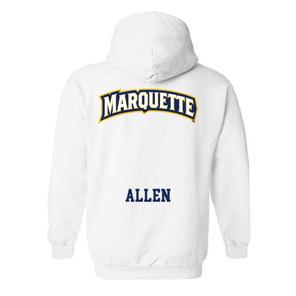 Marquette - NCAA Women's Lacrosse : Madeline Allen - Replica Shersey Hooded Sweatshirt-1