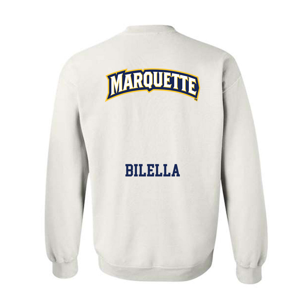 Marquette - NCAA Women's Lacrosse : Rose Bilella - Replica Shersey Crewneck Sweatshirt-1