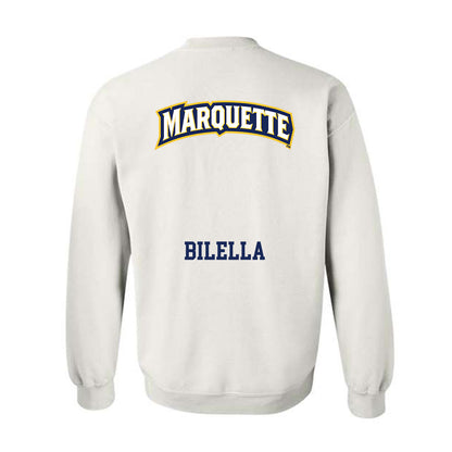 Marquette - NCAA Women's Lacrosse : Rose Bilella - Replica Shersey Crewneck Sweatshirt-1