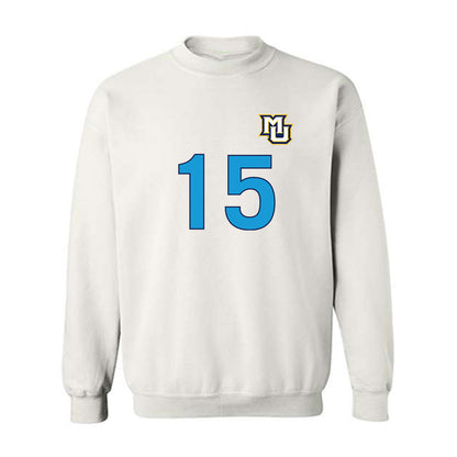 Marquette - NCAA Women's Lacrosse : Mckenna Farrell - Replica Shersey Crewneck Sweatshirt-0