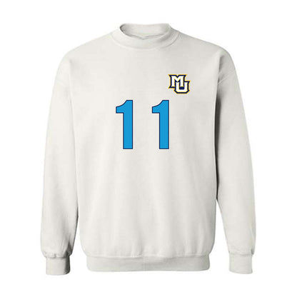 Marquette - NCAA Women's Lacrosse : Laila Johnson - Replica Shersey Crewneck Sweatshirt