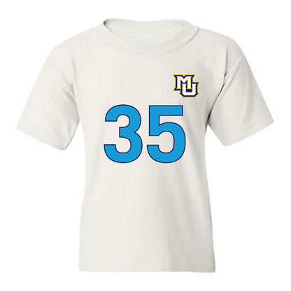 Marquette - NCAA Women's Lacrosse : Eliza Agate - Replica Shersey Youth T-Shirt-0