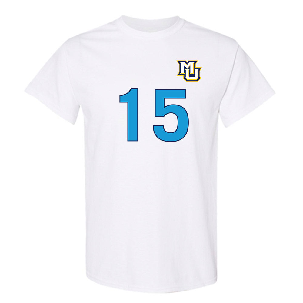 Marquette - NCAA Women's Lacrosse : Mckenna Farrell - Replica Shersey T-Shirt-0