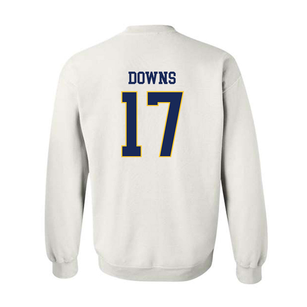 Marquette - NCAA Women's Soccer : Cate Downs - Replica Shersey Crewneck Sweatshirt-1