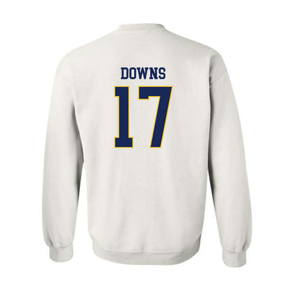 Marquette - NCAA Women's Soccer : Cate Downs - Replica Shersey Crewneck Sweatshirt-1