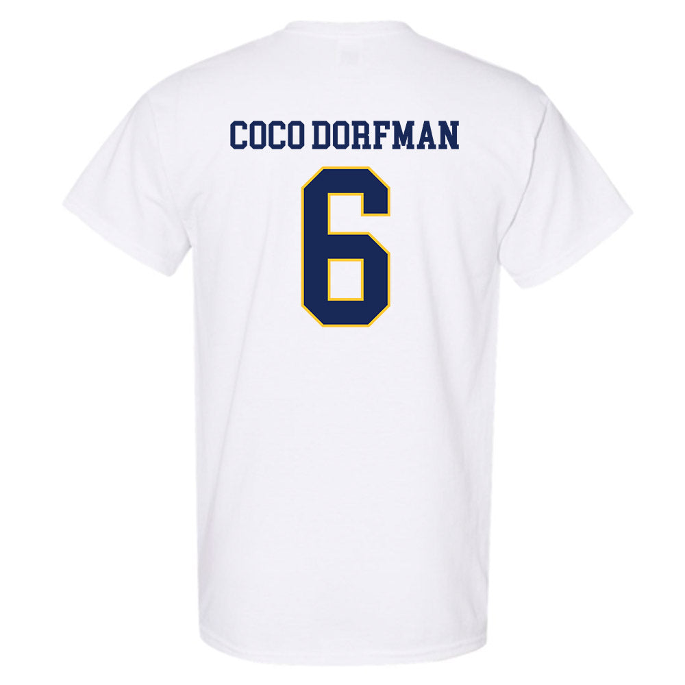 Marquette - NCAA Women's Soccer : Coco dorfman Coco dorfman - Replica Shersey T-Shirt-1